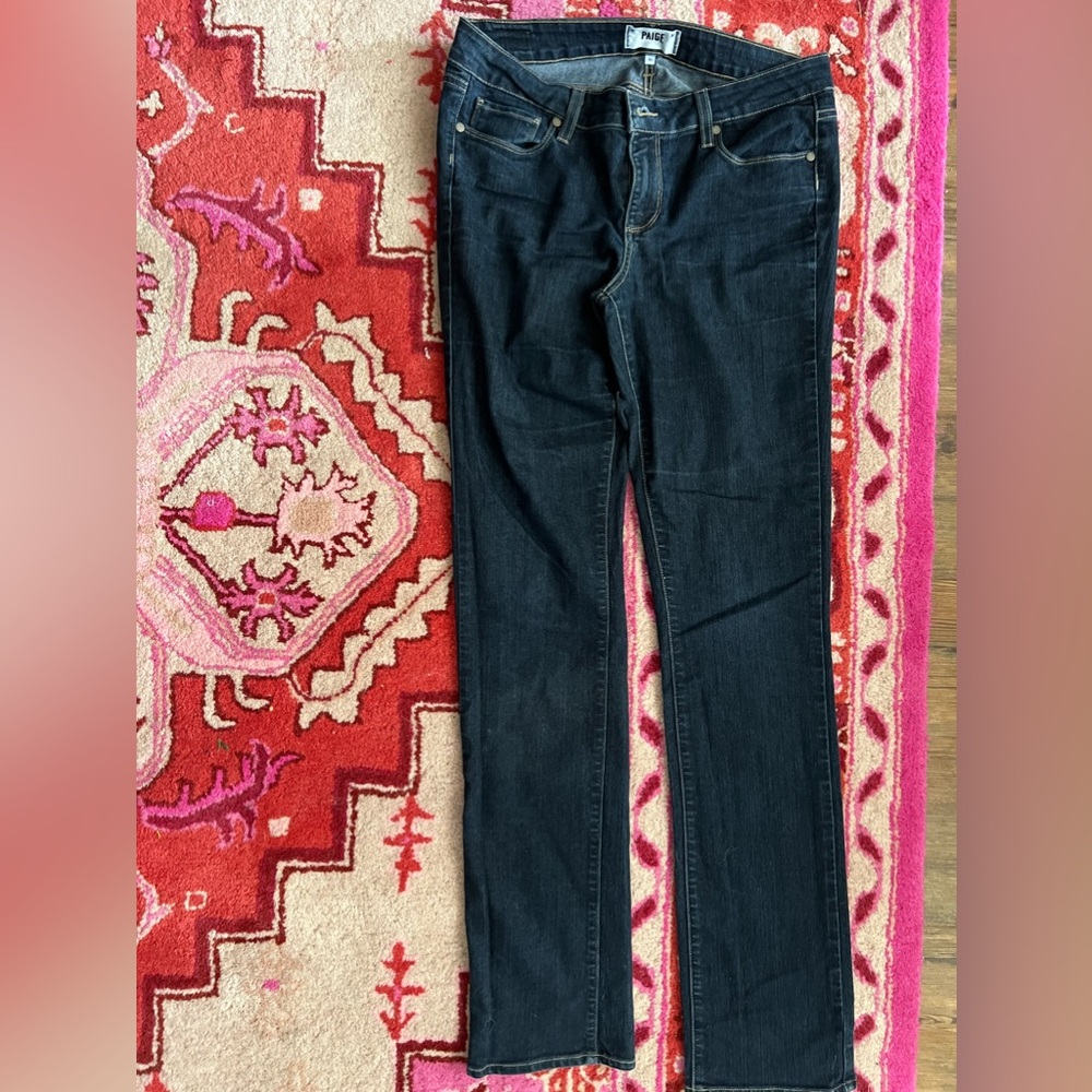 Paige Peg Straight Jeans